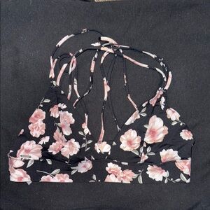 Floral Strappy Bralette